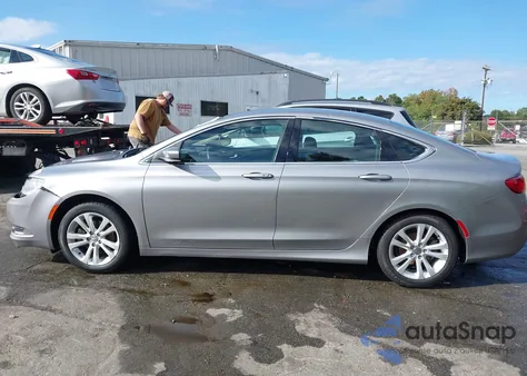2015 Chrysler 200 Limited from USA, damaged, VIN 1C3CCCAB2FN721734